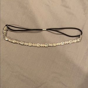 Elastic Rhinestone Headband